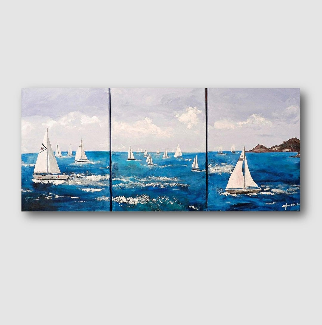 regatta | yachting paintings | sailboats | sea